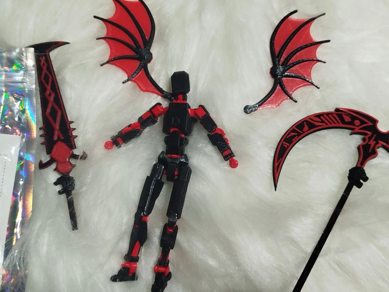 Boneco Articulado, Dummy, Brinquedo Articulado Action Robô Titan - Foto 2