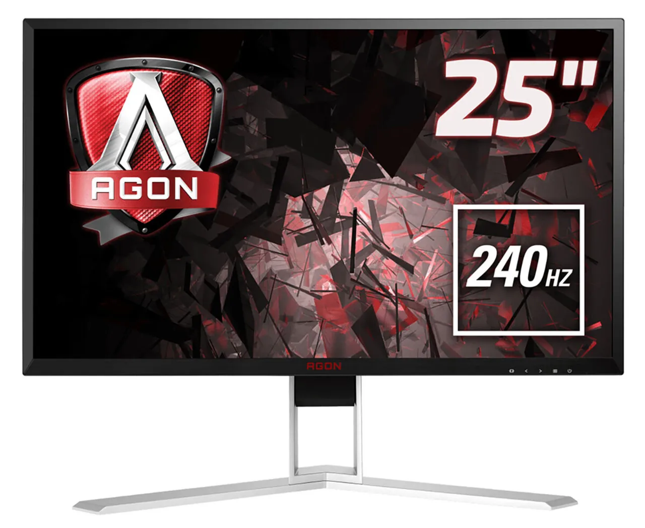 Monitor Agon AOC 240hz 0,5 ms Alto falante