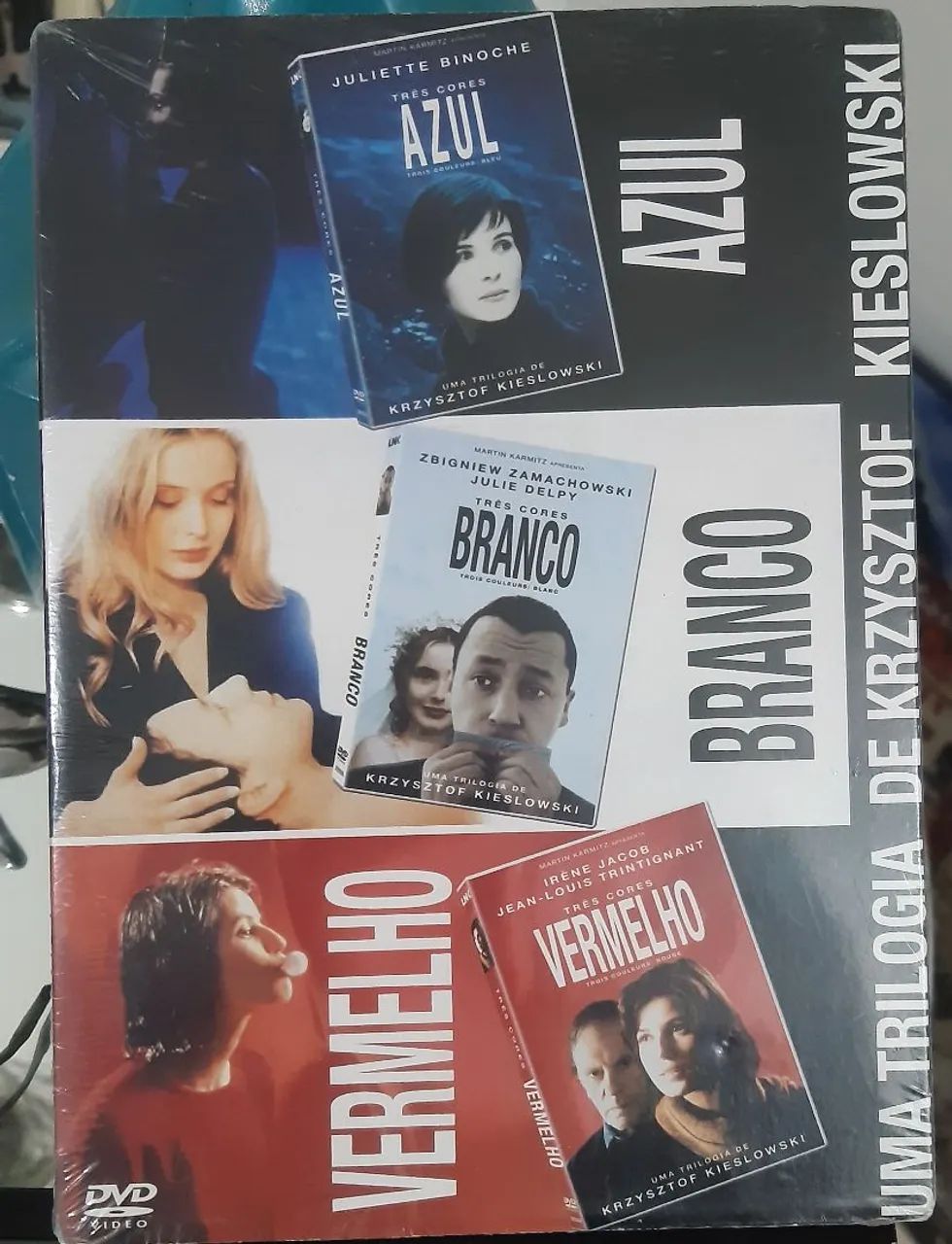 Trilogia de Cores - Krzysztof Kieslowski - DVD LACRADO 