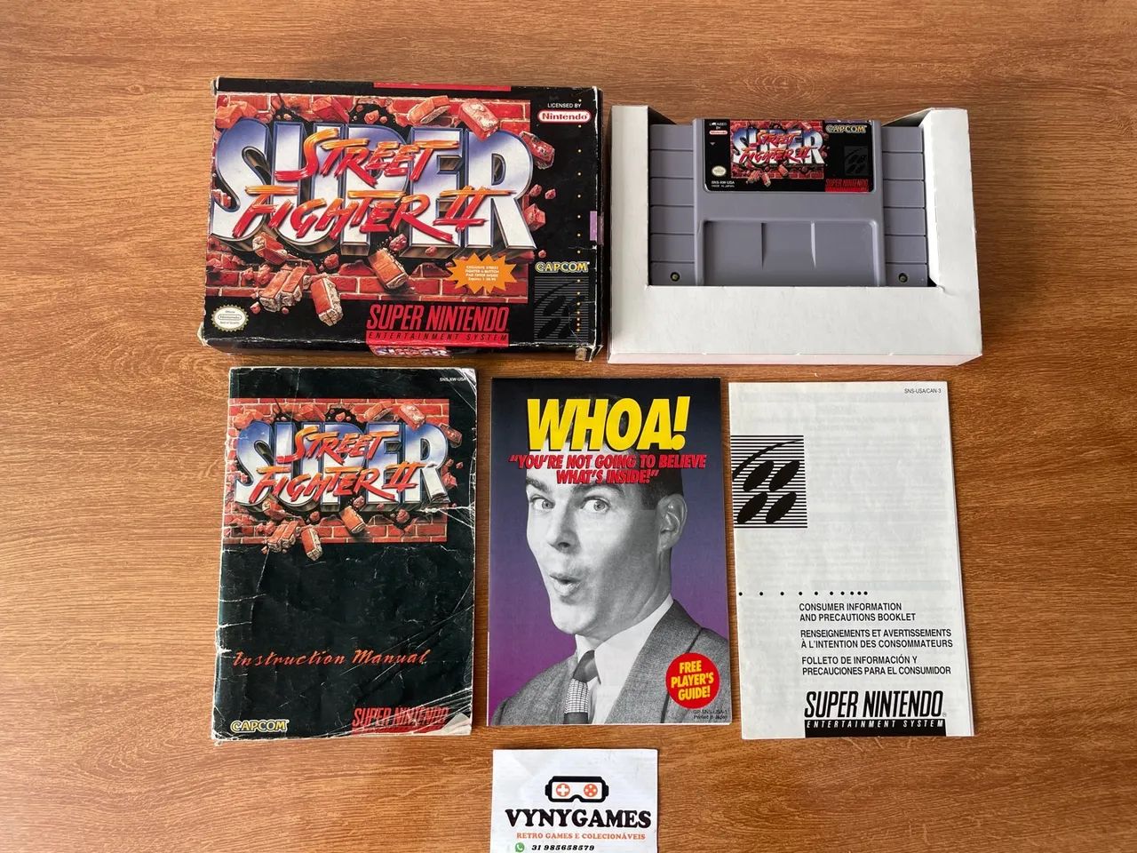 Super Street Fighter II  (SNES) - Original - Completo