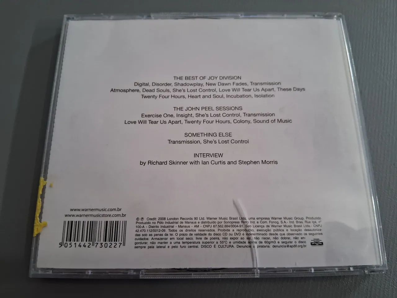 Cd The Best of Joy Division - Foto 3