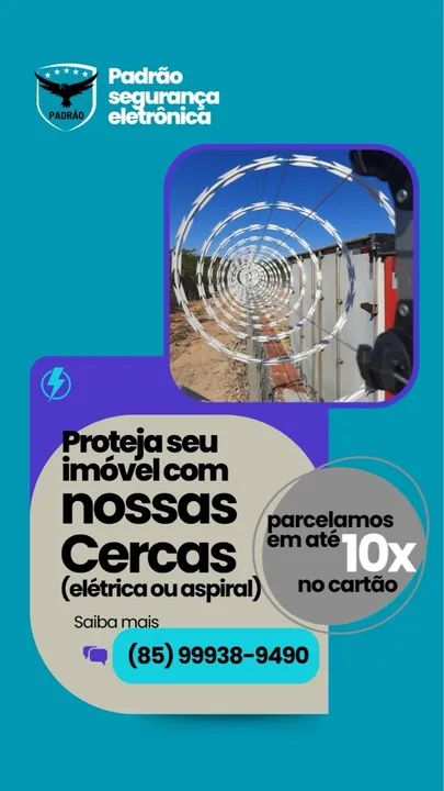 Cerca elétrica e aspiral - Foto 4