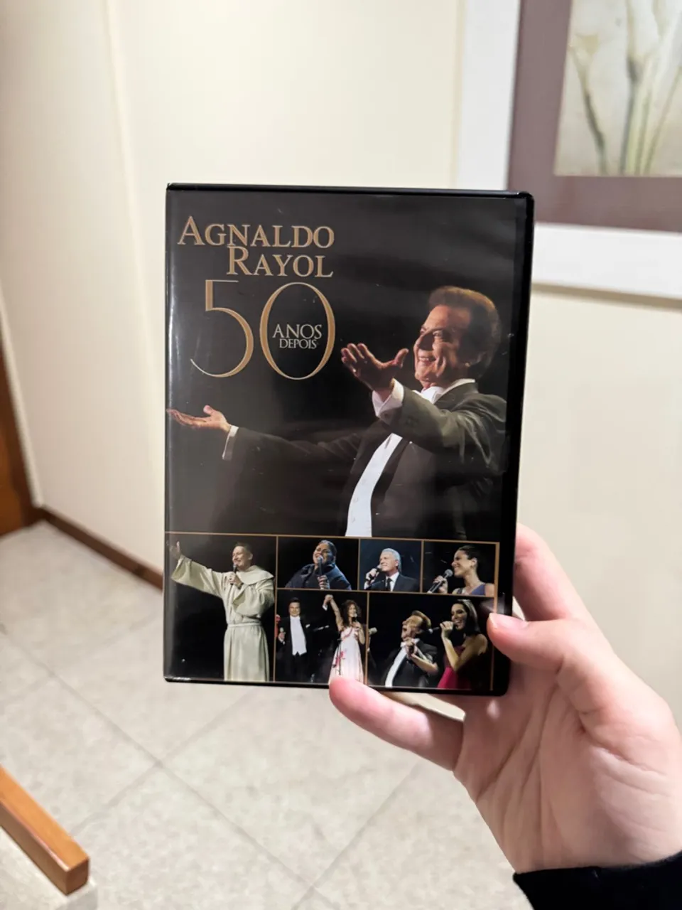DVD Agnaldo Rayol - 50 Anos Depois