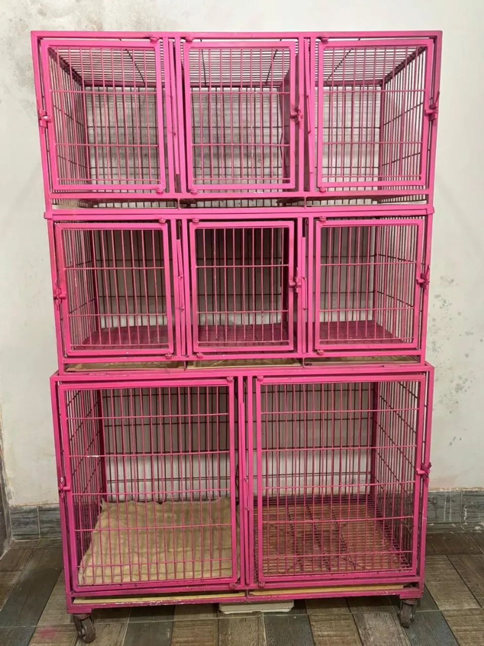 Gaiola para cães em ótimo estado