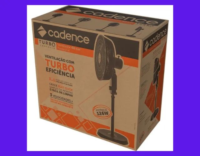 Ventilador de Coluna Turbo com 6 Pás Cadence (ENTREGAS EM ATÉ 24h) - Foto 3