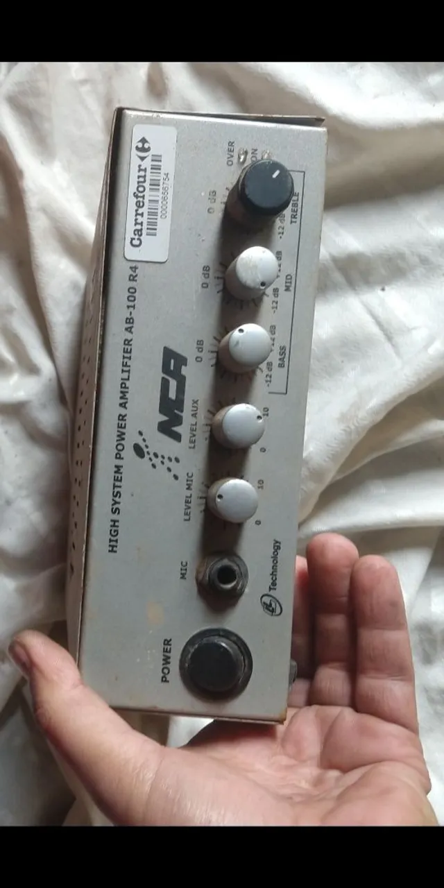 Receiv Amplificador NCA AB-100 R4 -bom Funcionando