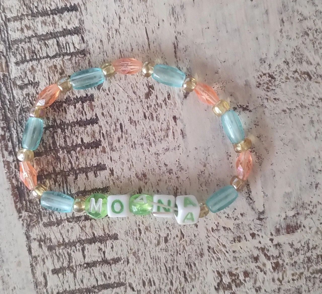 Pulseiras de miçangas personalizadas - Princesas Disney  - Foto 4