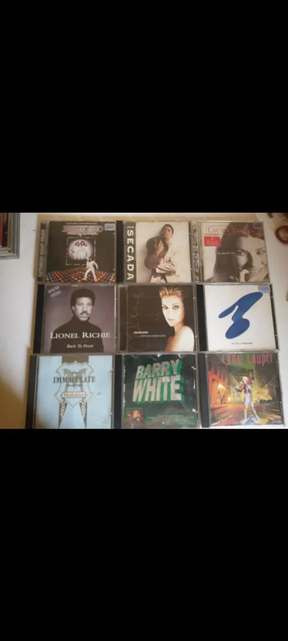 Coleção de CDs de Música