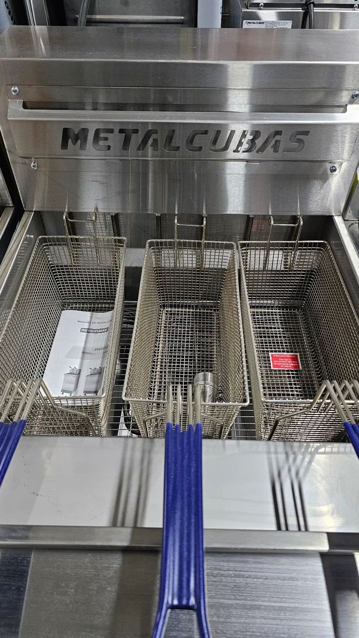 Fritadeira Industrial Metalcubas - FAO 3C água e óleo premium - Foto 2
