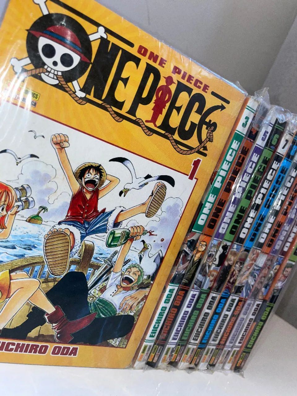 【Apolina 】ワンピース 1-2y One Piece Vol. 1 + Vol. 2 - Eiichiro Oda - Editora Panini - 2