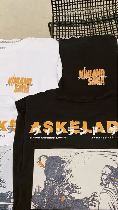 Camiseta Vinland Saga Askeladd - Foto 4