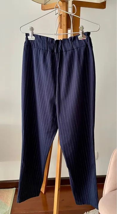 Calça Social Feminina Pinstripe - Foto 5
