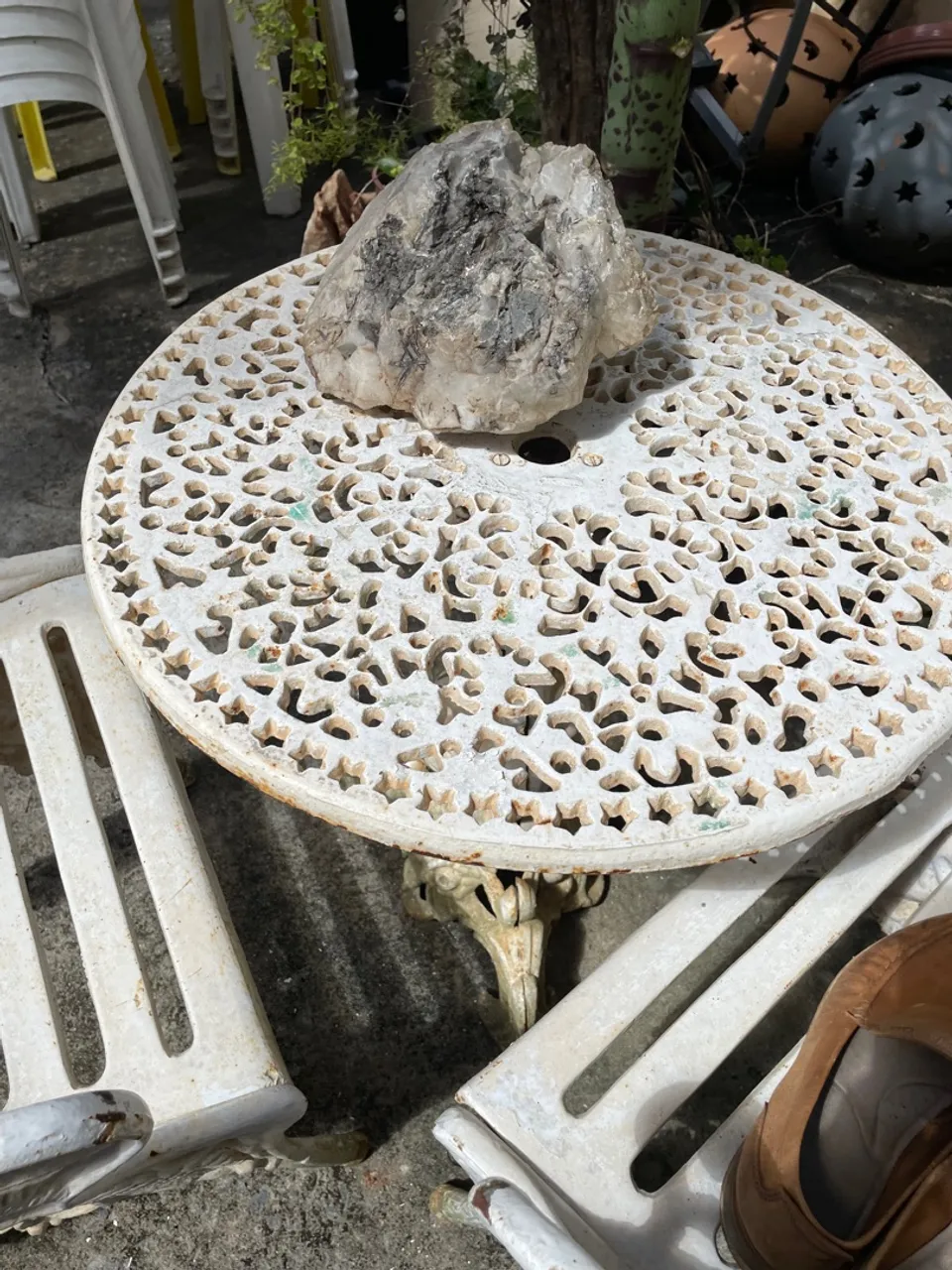 Conjunto de Mesa e Cadeiras para Jardim