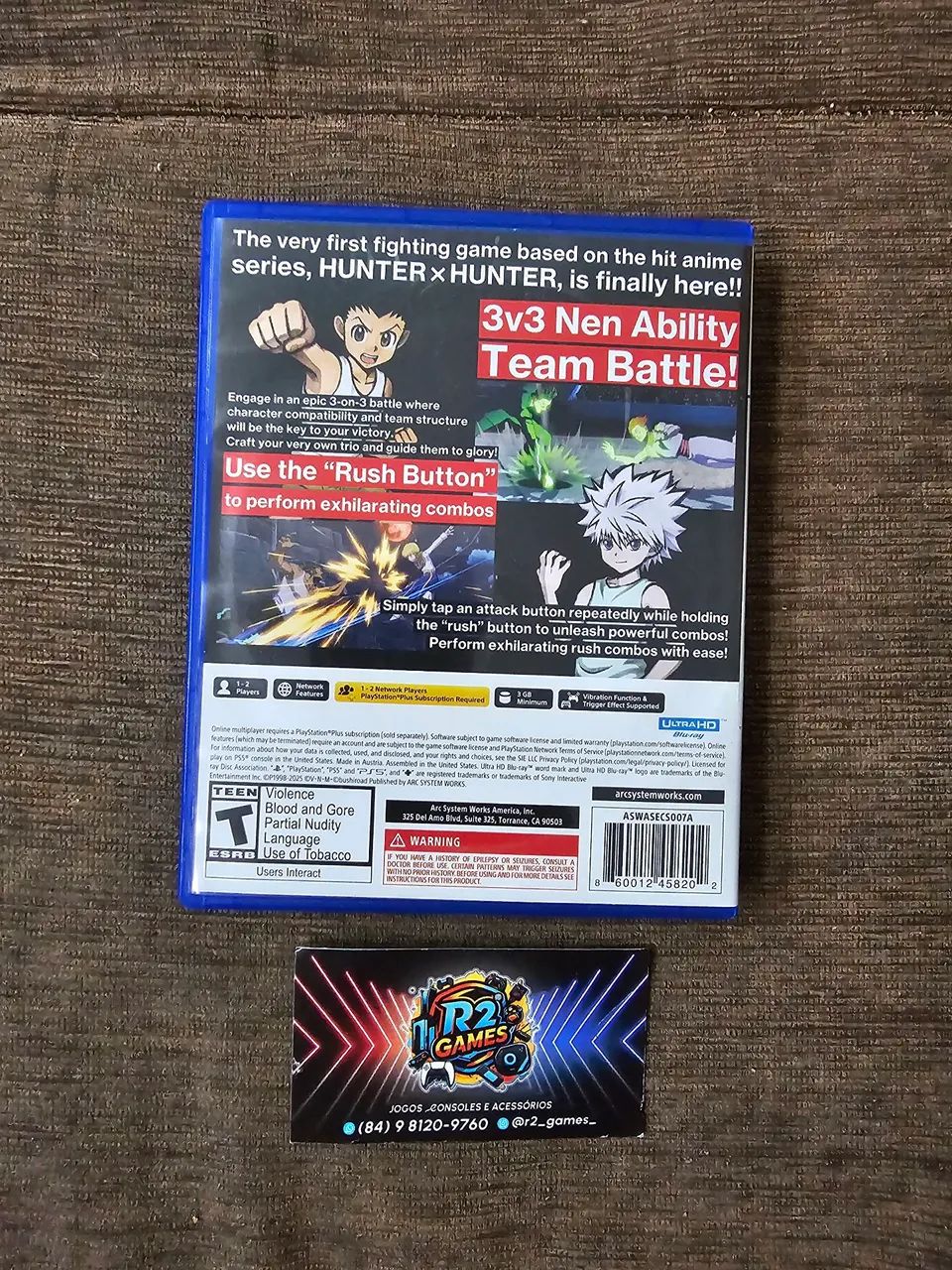 HUNTER X HUNTER NEN IMPACT (PS5) JOGO - Foto 2