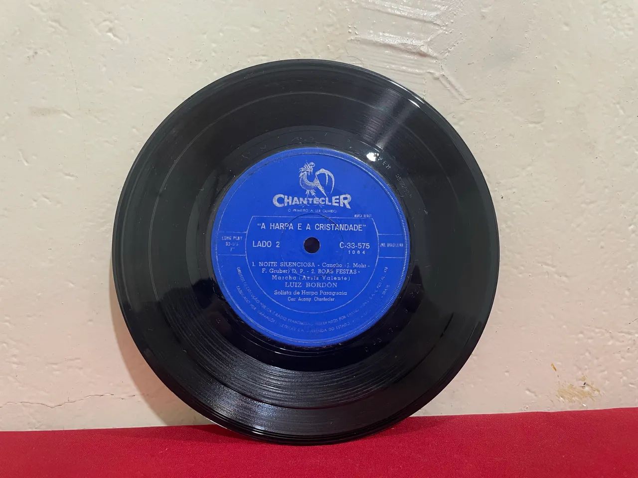 Disco de Vinil Compacto Luís Bordon A Harpa e a Cristandade   - Foto 3