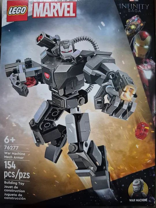 LEGO Marvel War Machine Mech Armor 76277