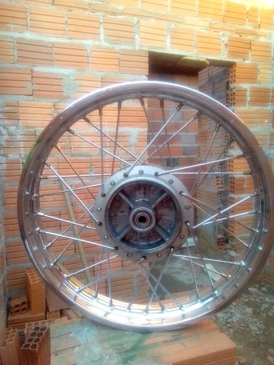 Roda de moto de 150 fan