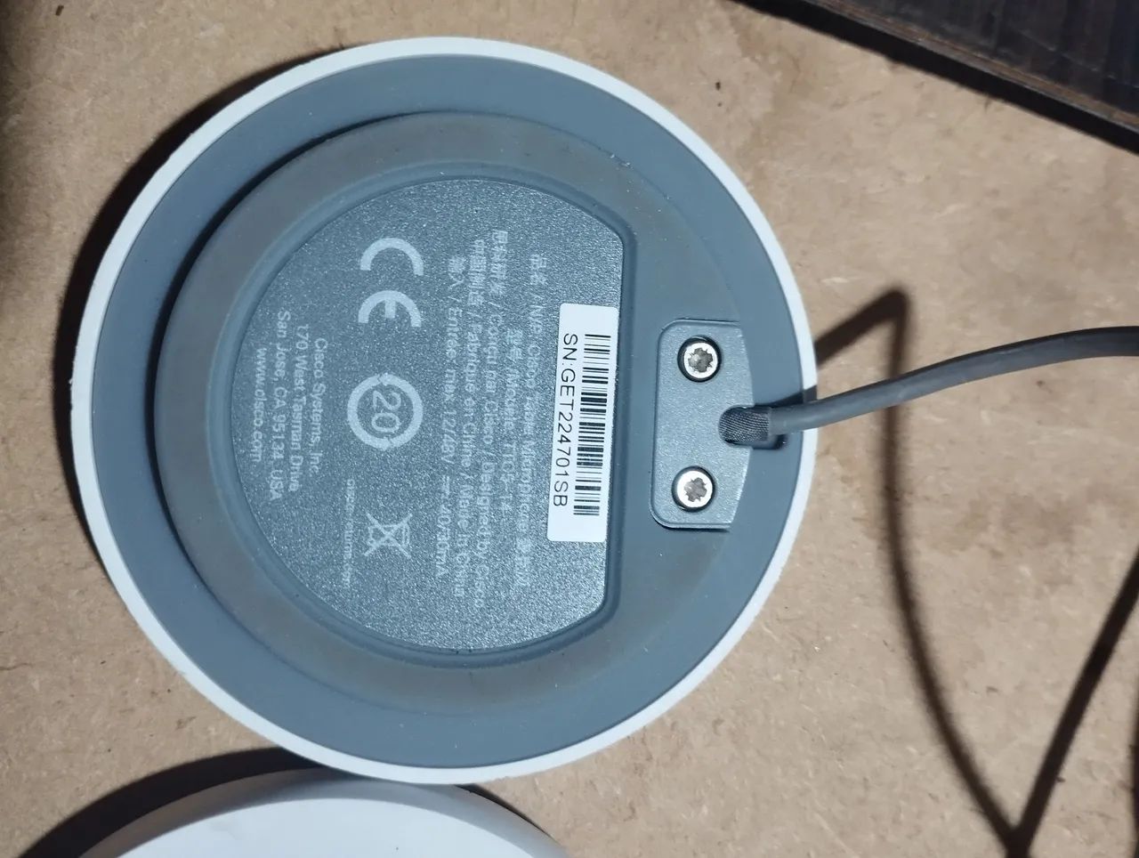2 Cisco Table Microphone (Modelo TTC5-14) - Foto 2