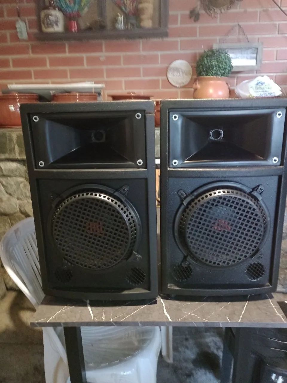 Caixas de som 1x10 e Driver Titanium  - Foto 4