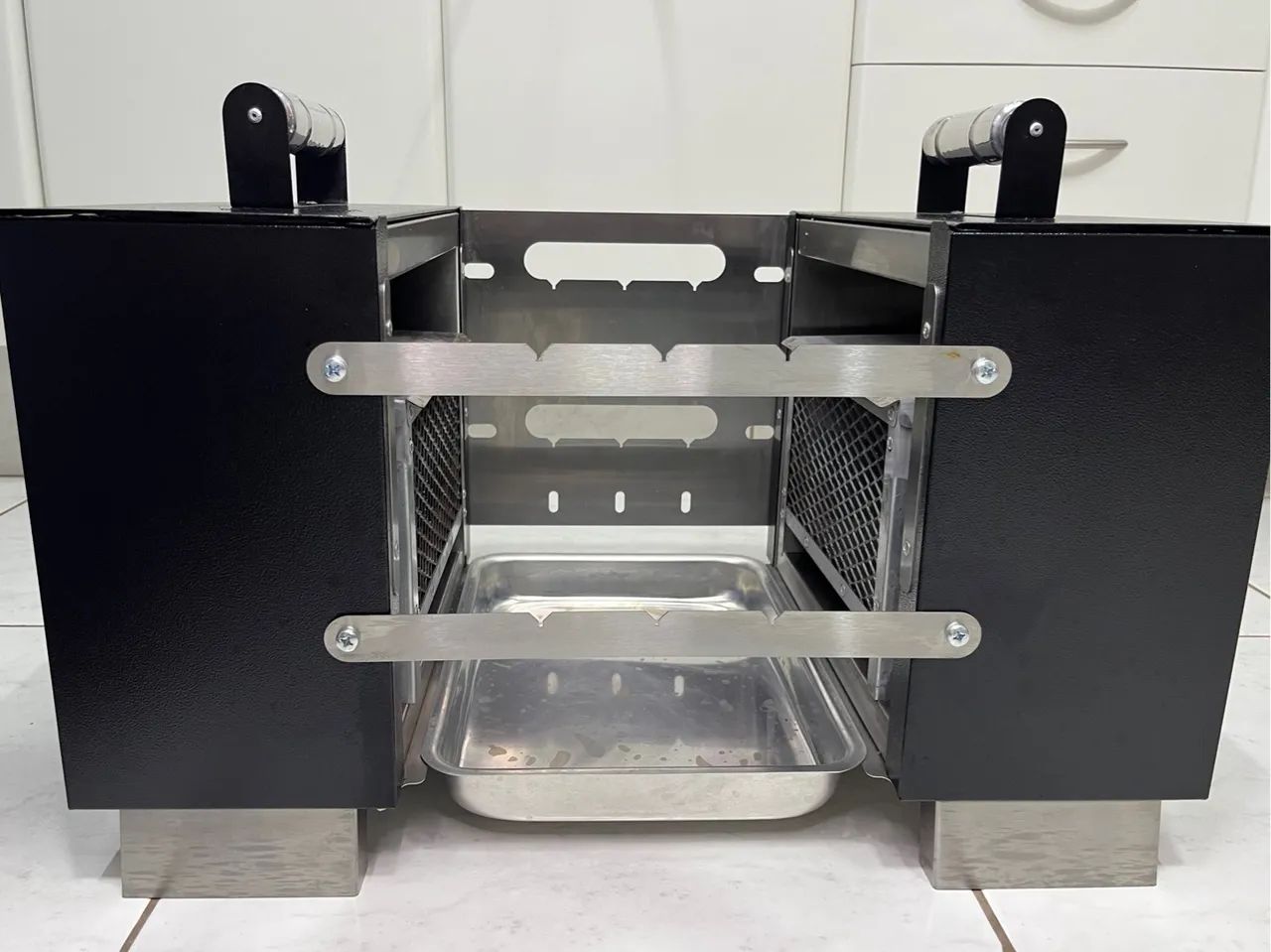 Churrasqueira Hot Box sem fumaça semi nova - Foto 3