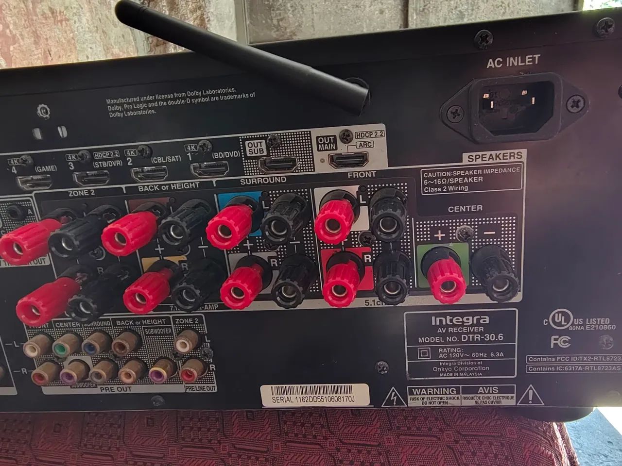 Amplificador Integra WRAT 2000 - Foto 6