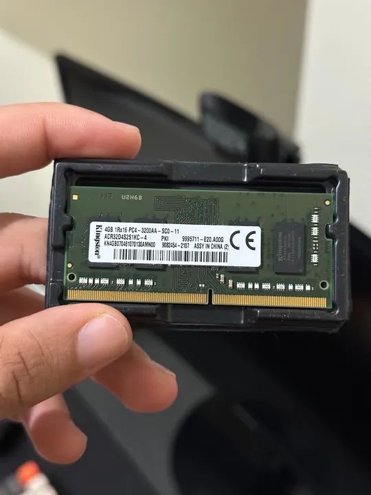 Memória RAM Notebook Kingston 4GB DDR4 3200MHz - Foto 2