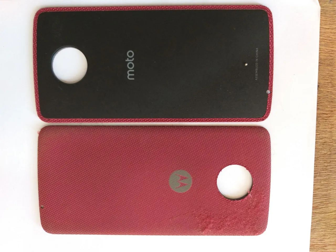 Capa para Moto Z Play - Vermelha
