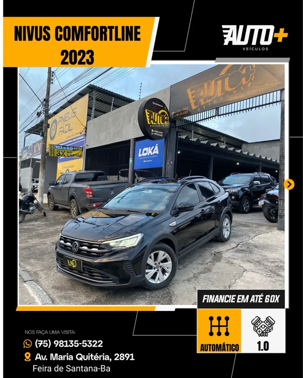 Carros Usados e Novos à venda em Feira de Santana, Barreiras e região, BA