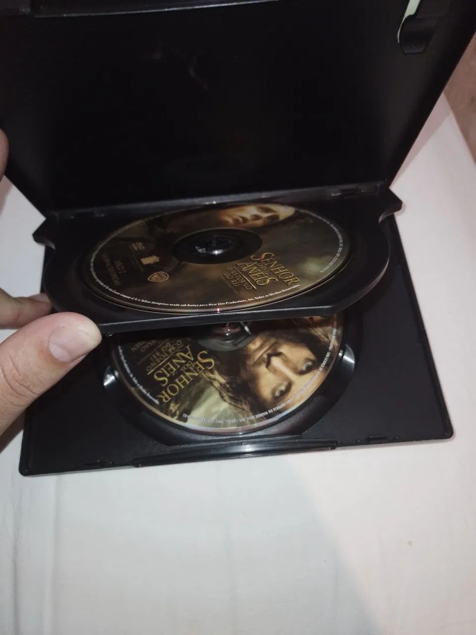 O Senhor dos Anéis - Trilogia do Filme - DVD - Foto 5