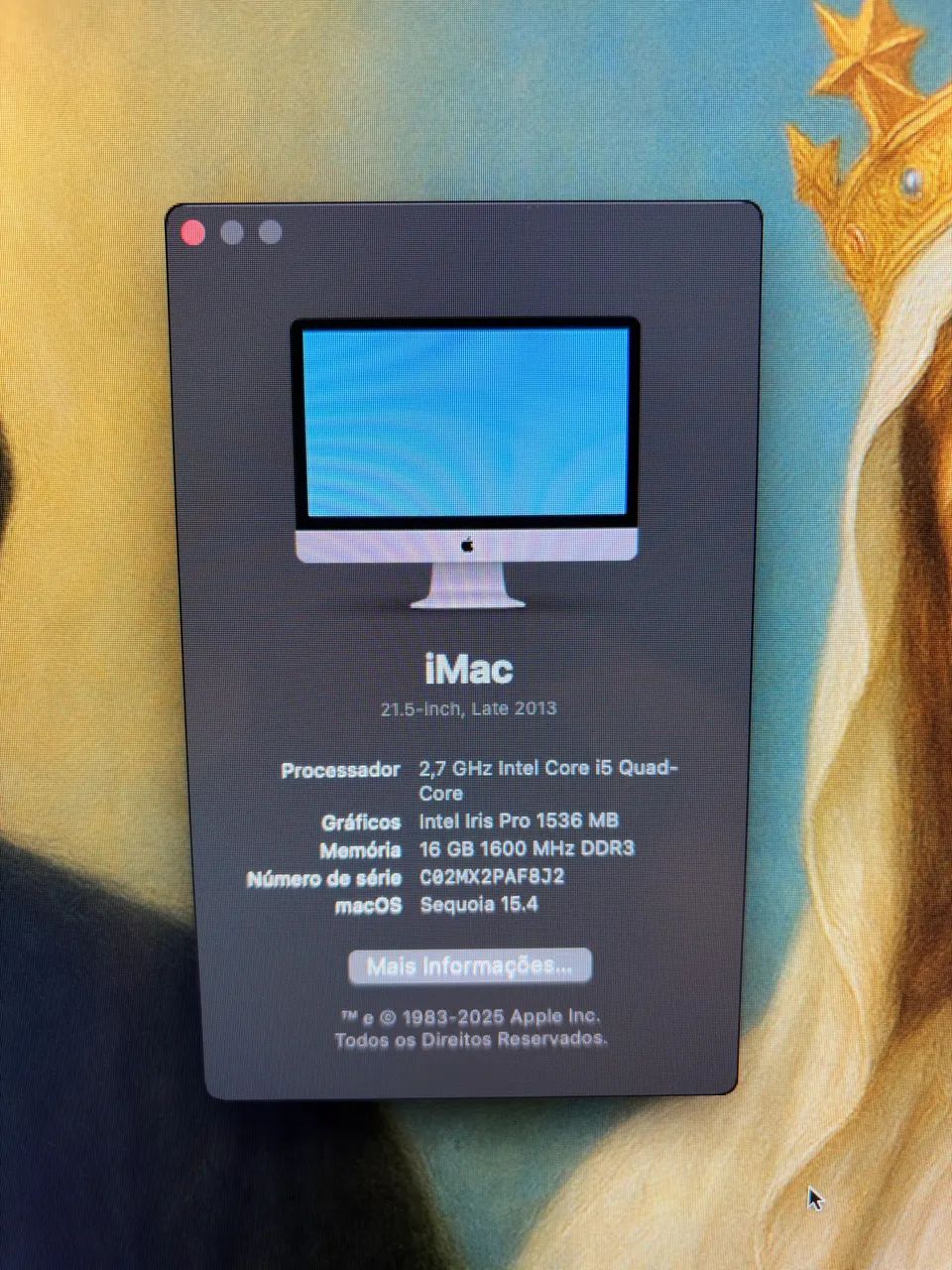 Apple iMac 21.5 Late 2013 - Computadores e Desktops - Duque de