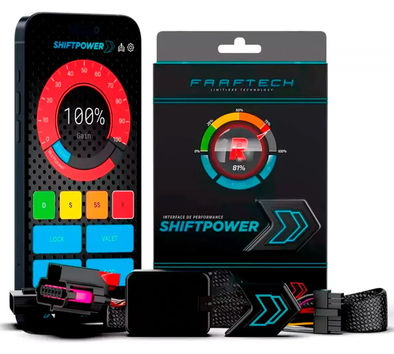 Shiftpower - Interface de Performance para seu carro