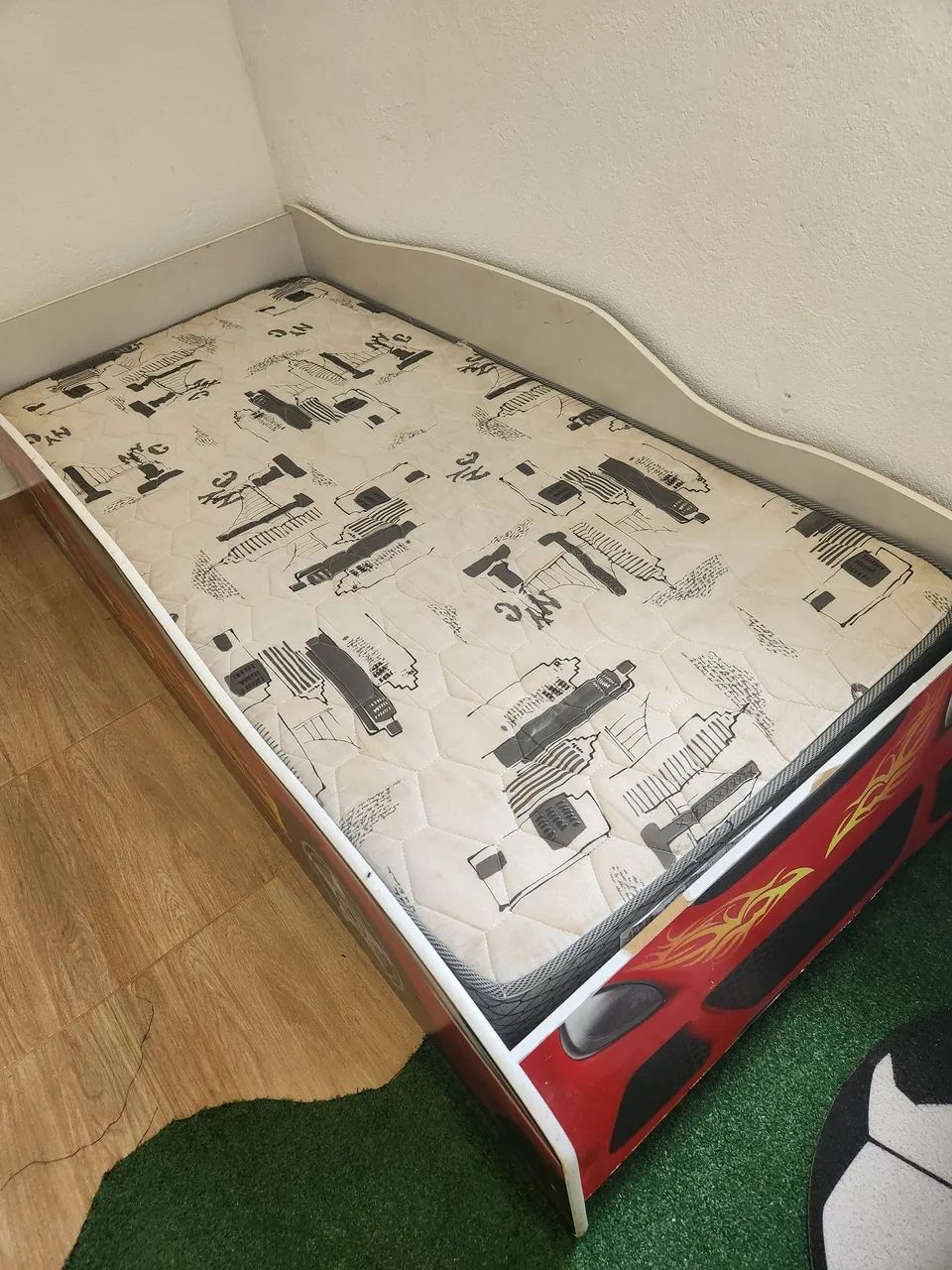 Só a Cama infantil hot wheels - Foto 2