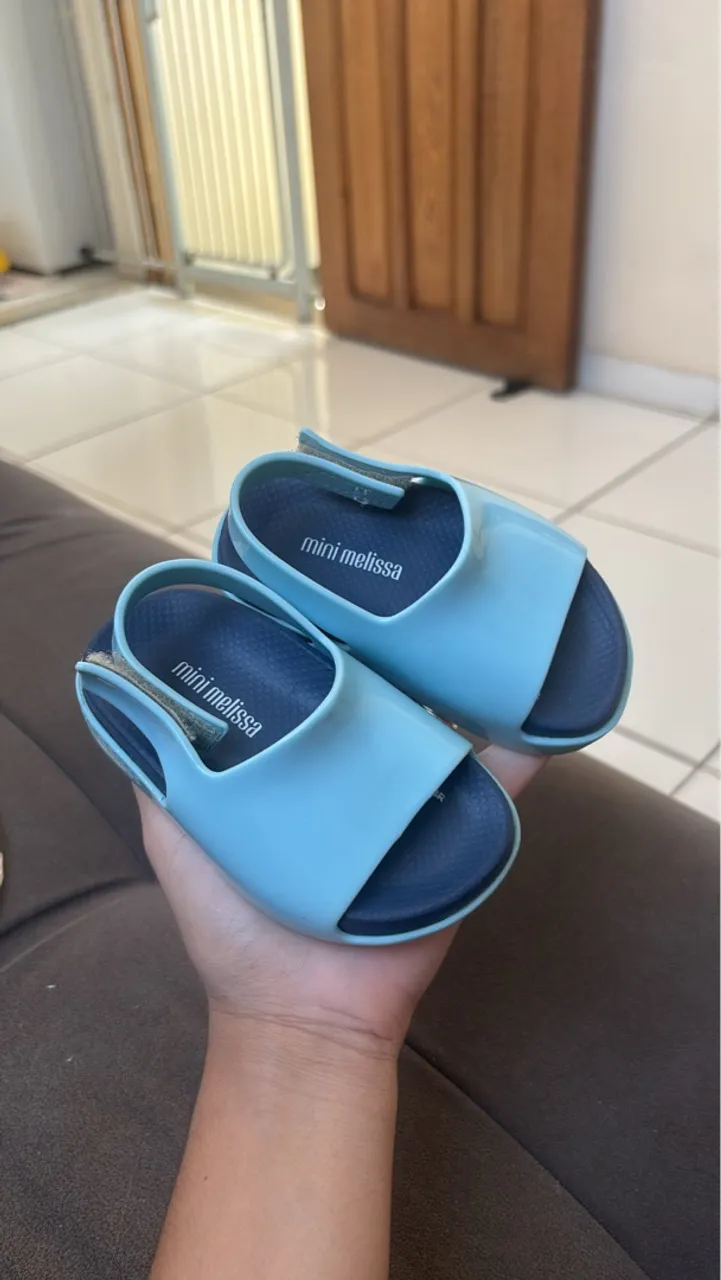  Mini Melissa Azul unissex