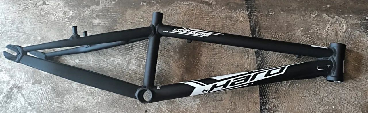 Bicicleta BMX - QUADRO HARO 20 RACING LITE PRETO PRO-XL PLUS 21.25