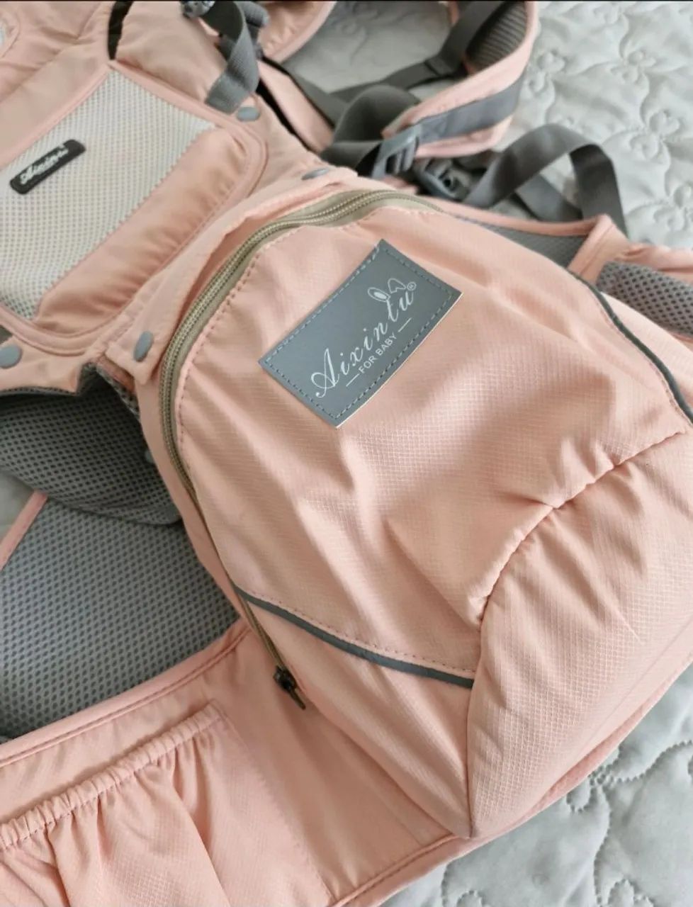 Canguru Ergonômico Rosa  - Foto 2