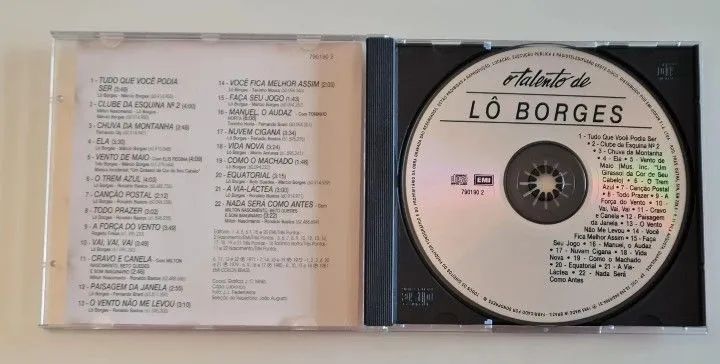 CD Lô Borges. O Talento de Lô Borges.  - Foto 3