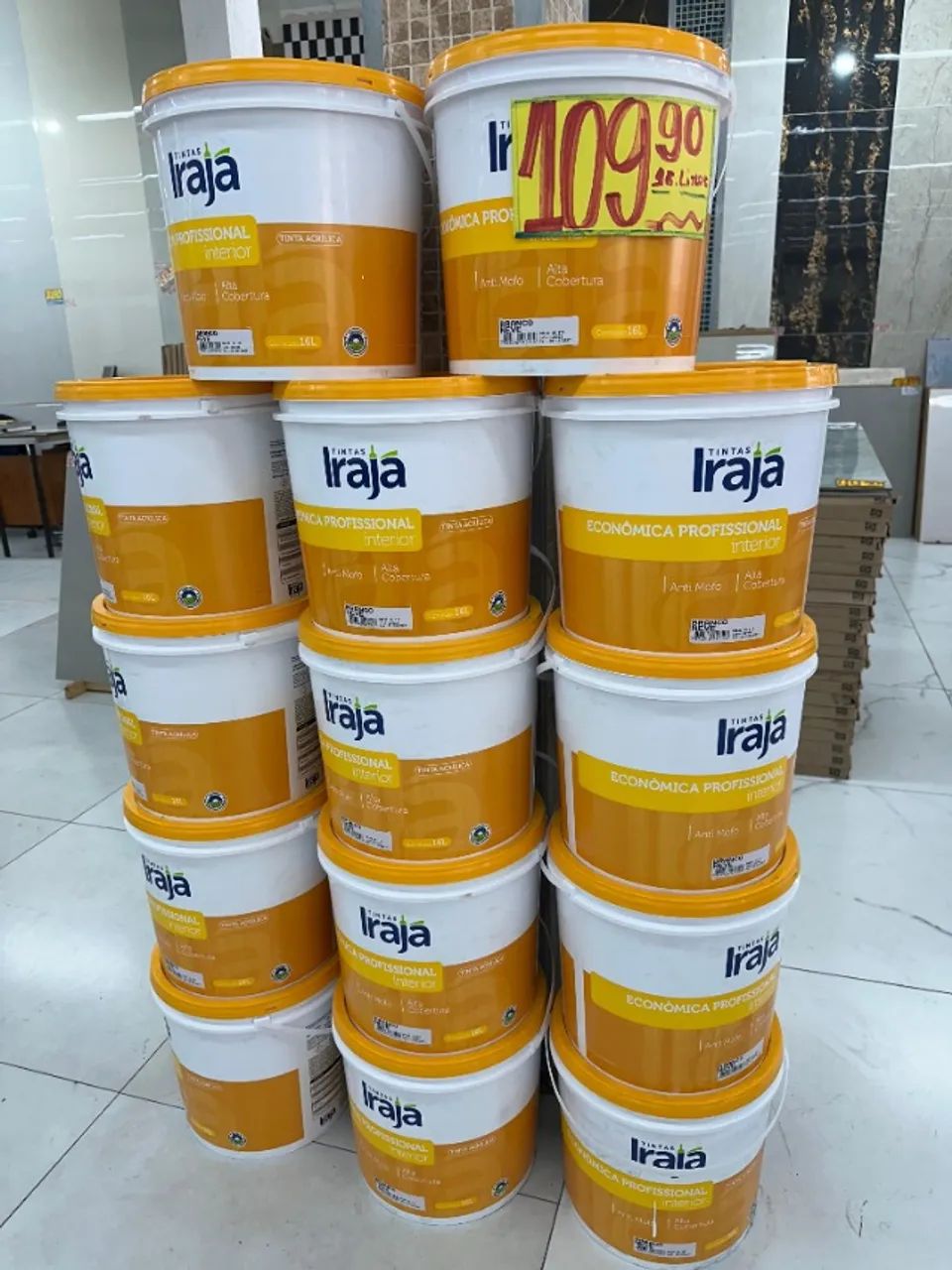 Tinta Branco Neve Balde 16 LTS - Foto 2