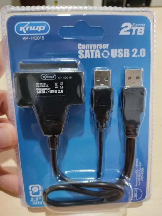 Adaptador USB para SATA (Novo) - Anápolis - Foto 2