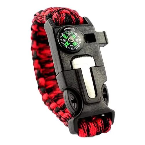 Pulseira de Sobrevivência com Compasso - Foto 3