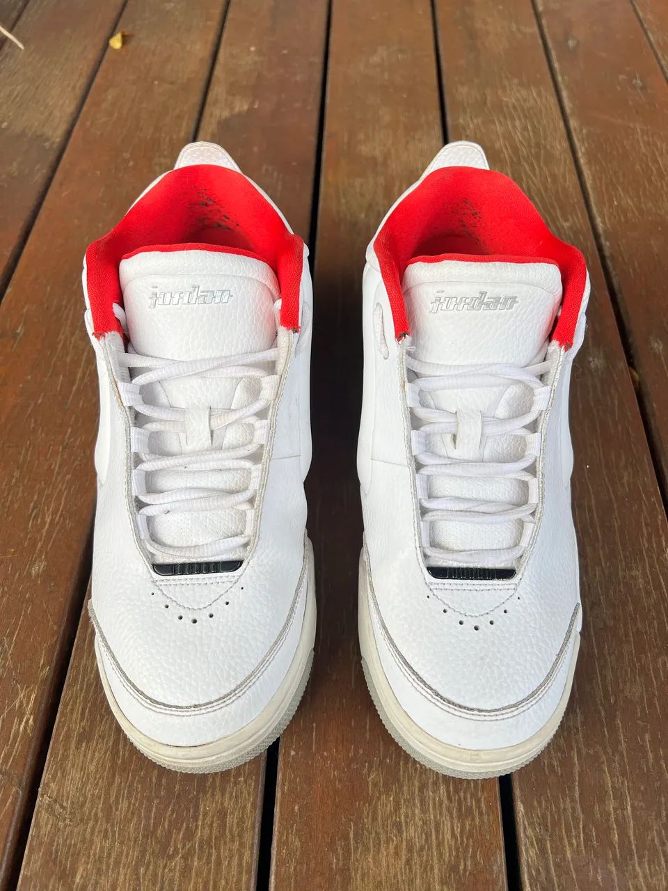 Tênis Air Jordan Big Fund White Silver - Foto 5