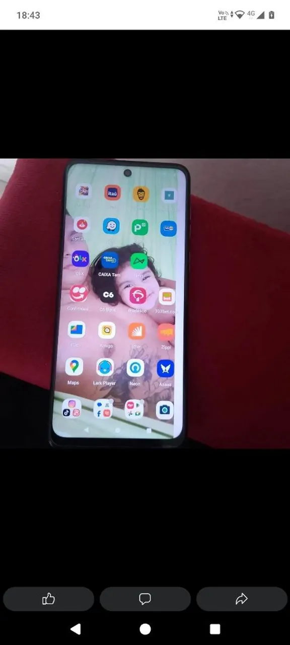 Motorola G14 Cor Grafite,Novo Nunca foi mexido,Único dono Tem nota fiscal, caixa Caregador