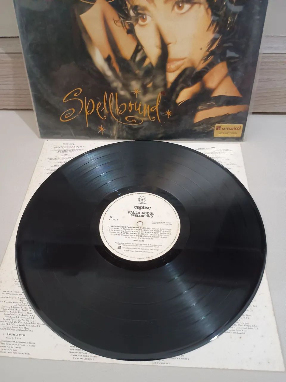 Disco de Vinil - Spellbound Paula abdoul  - Foto 5