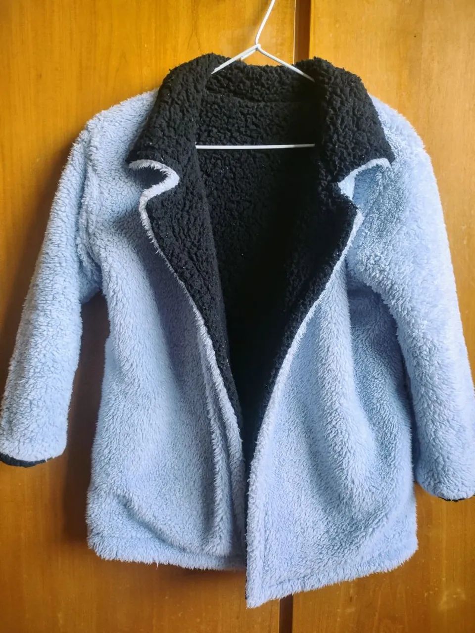 Casaco Teddy dupla face infantil  - Foto 2