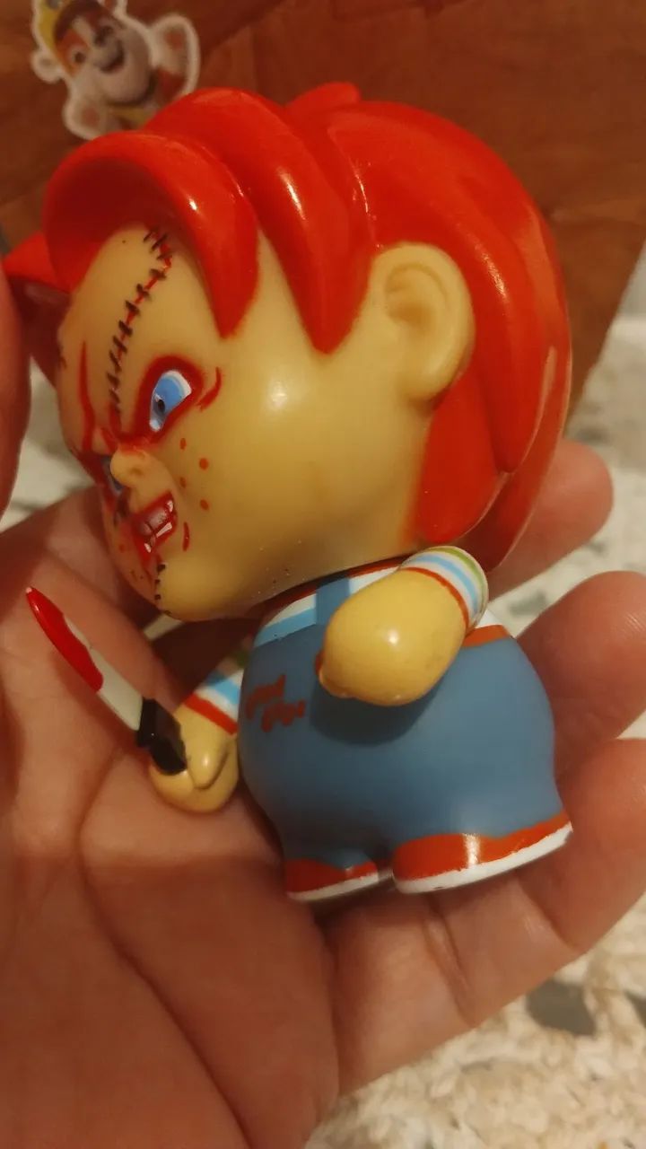 Boneco colecionável Chucky Good Guys - Foto 3