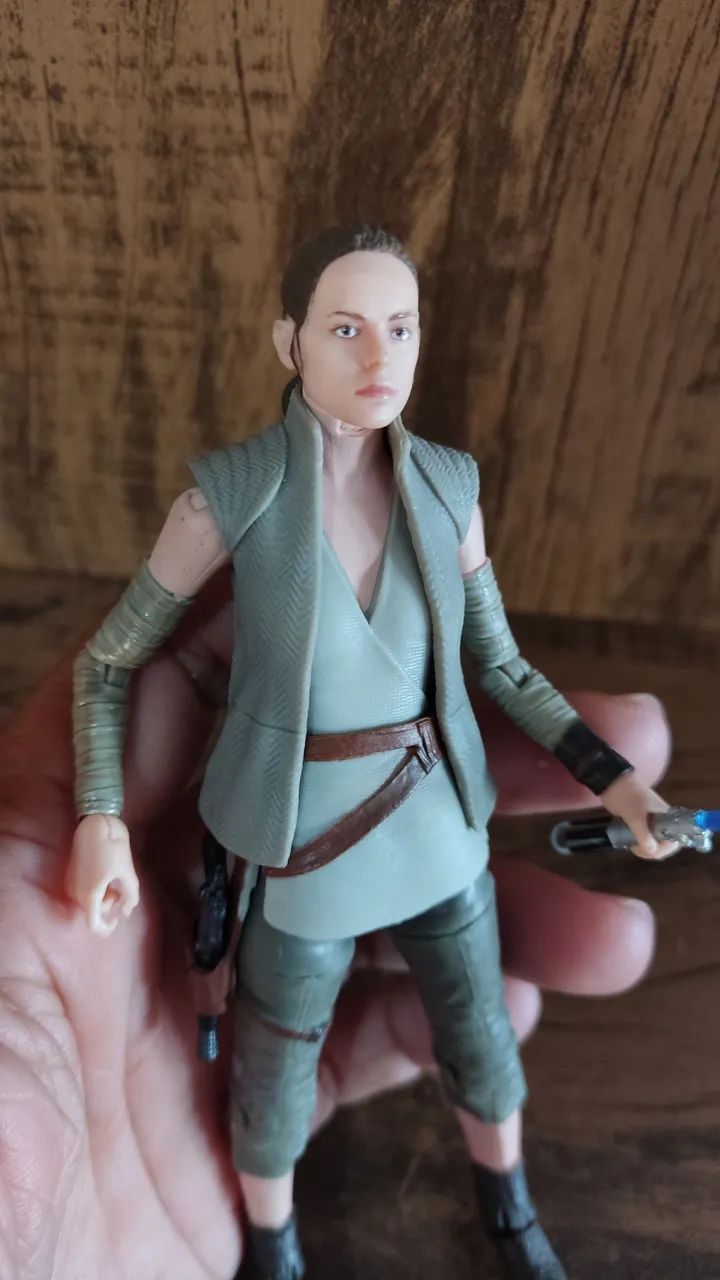 Boneca Ray star Wars Black séries original  - Foto 2