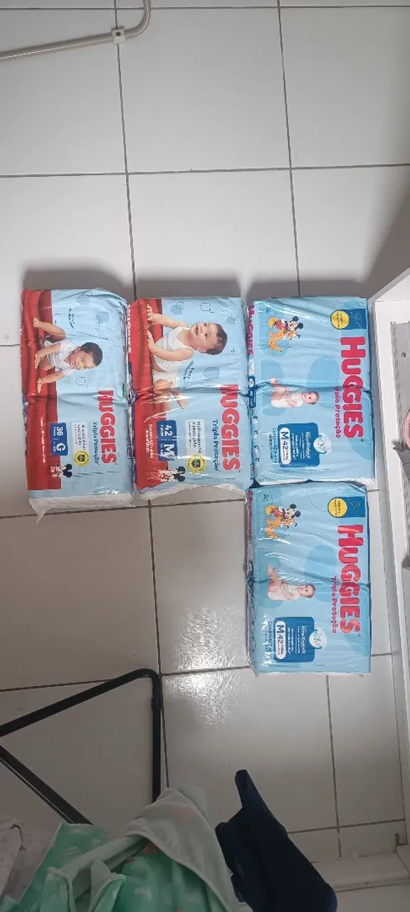 Fraldas Huggies Tripla Proteção