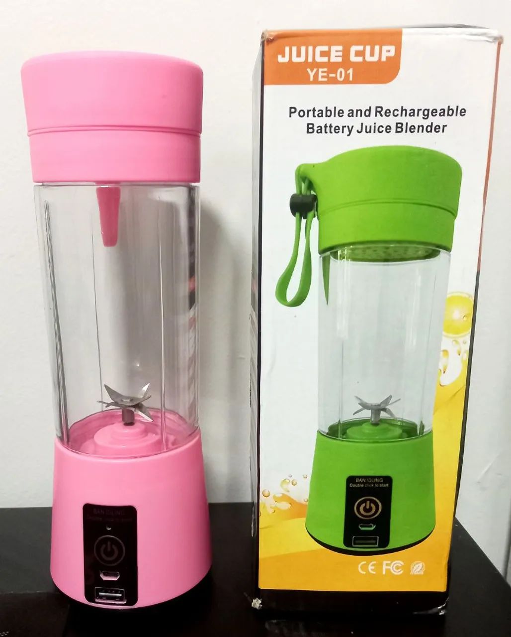 Liquidificador Portátil Recarregável - Juice Cup
