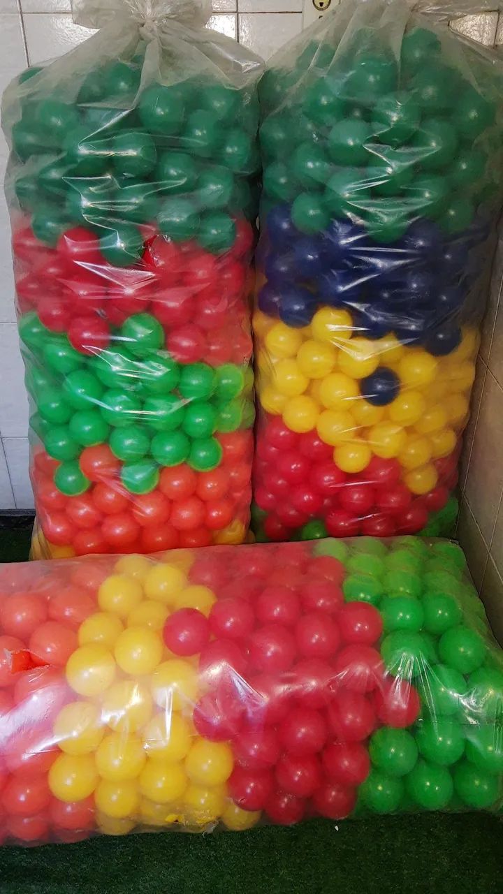 Bolinhas para piscina tamanho 76mm  - Foto 3