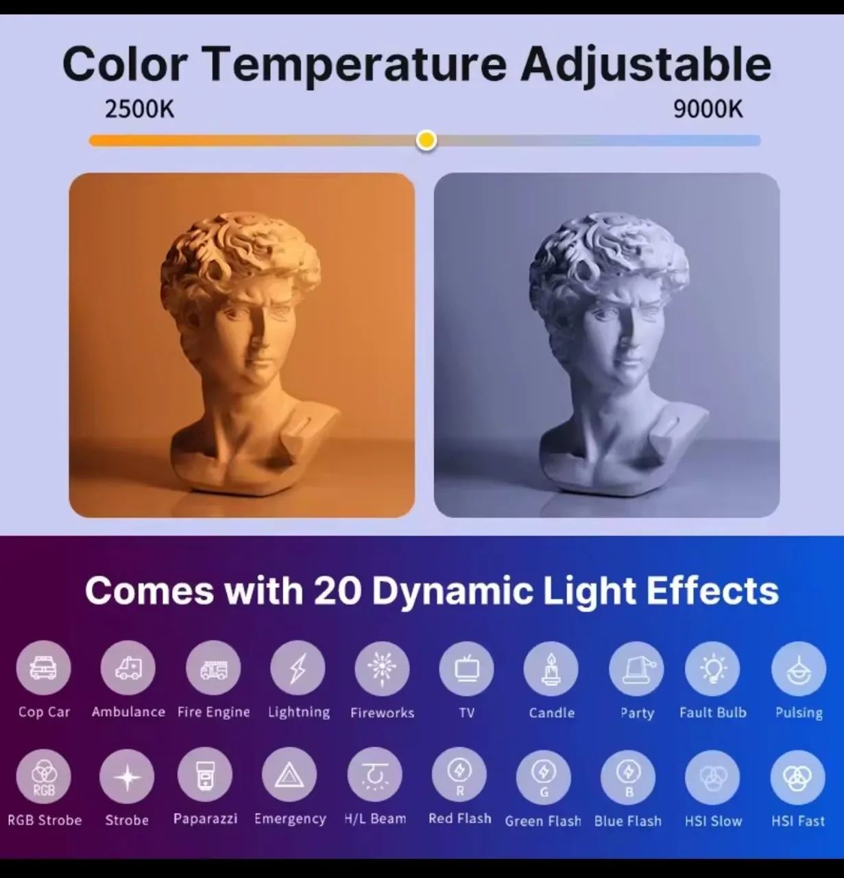 Bastão Rgb Ulanzi vl119 - Foto 3