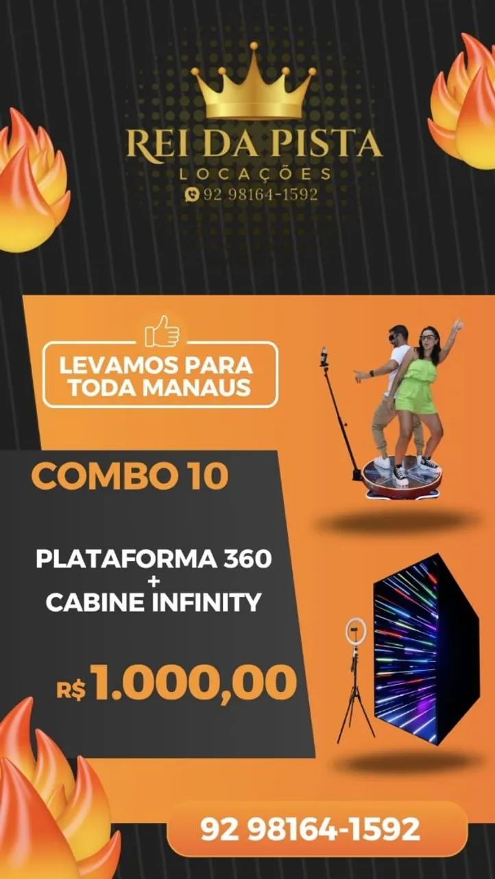 Pista cabine  plataforma 